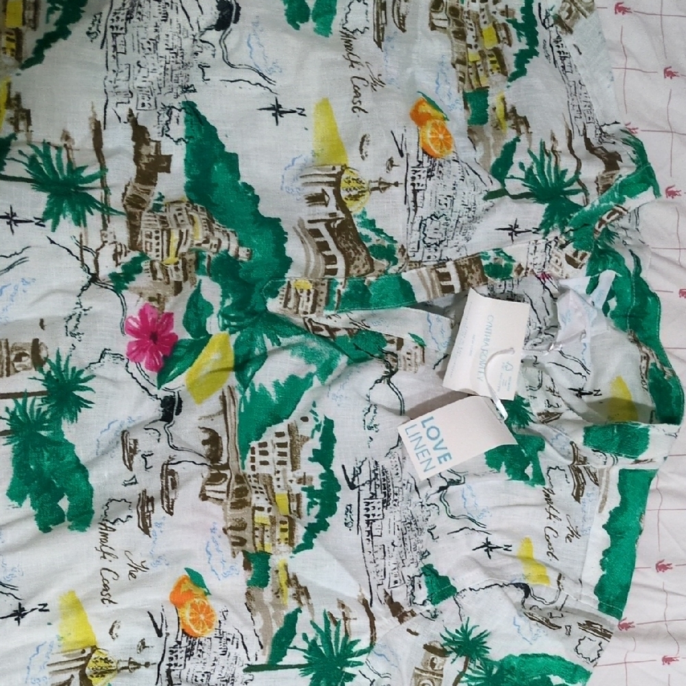 Cynthia Rowley Scenic Print Duvet Cover